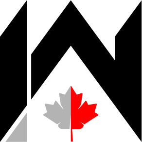 iron wire logo black